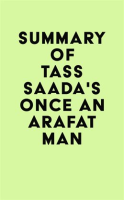 Summary_of_Tass_Saada_s_Once_an_Arafat_Man