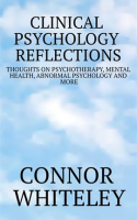 Mental_Clinical_Psychology_Reflections__Thoughts_on_Psychotherapy_Health__Abnormal_Psychology_And