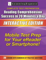 Reading Comprehension Success in 20 Minutes a Day