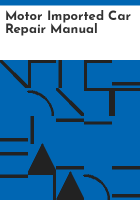 Motor_imported_car_repair_manual