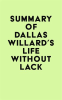 Summary_of_Dallas_Willard_s_Life_Without_Lack