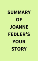 Summary_of_Joanne_Fedler_s_Your_Story