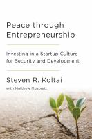 Peace through entrepreneurship